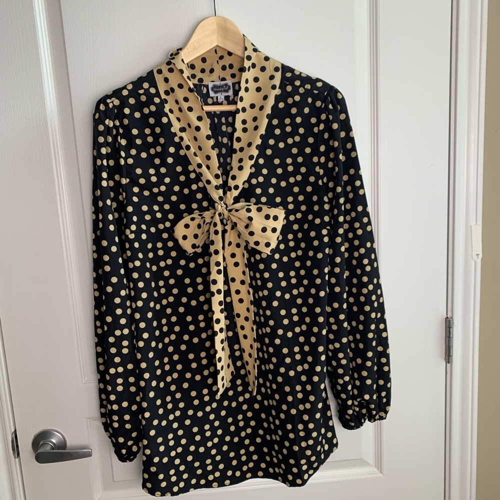Mud Pie Polka Dot Blouse
